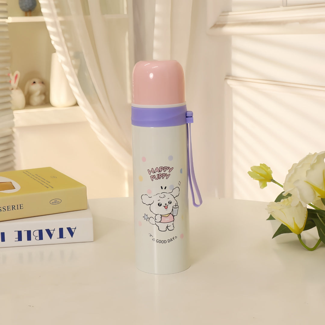Insulated drinking bottle with removable straw Kalsten