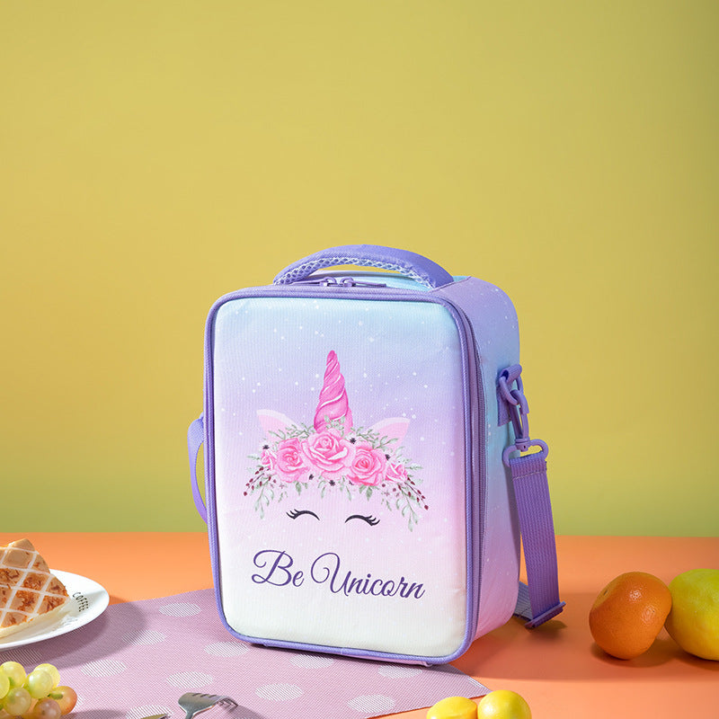 Insulated Floral Lunch Bag