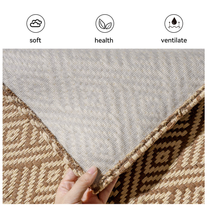 Geometric Pattern Kitchen Runner Mat