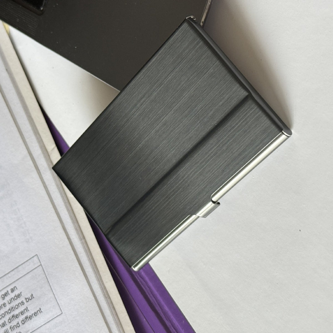 Wooden Credit Card Holder