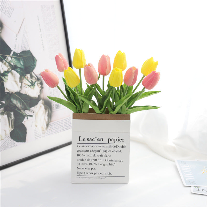 Artificial Decorative Tulip Bouquet