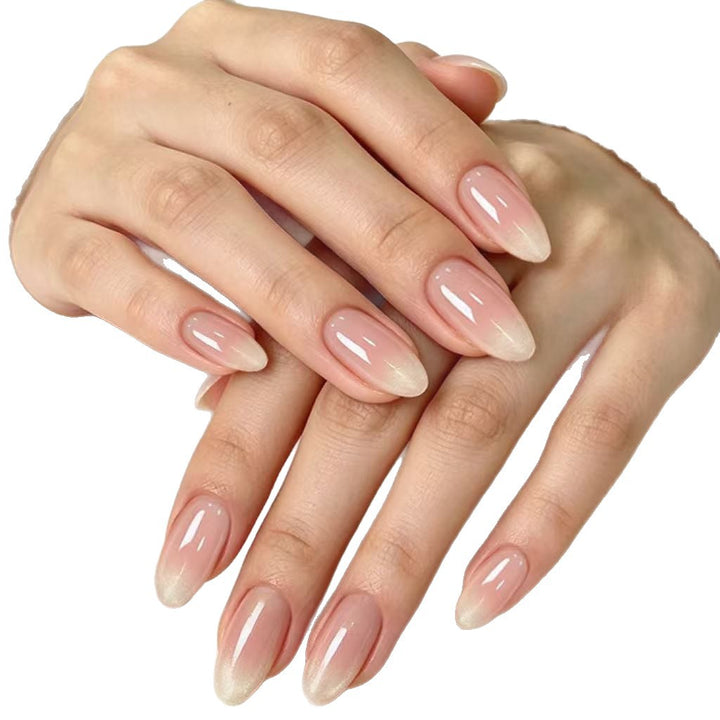 Elegant French Tip Acrylic Nail Extensions Kalsten