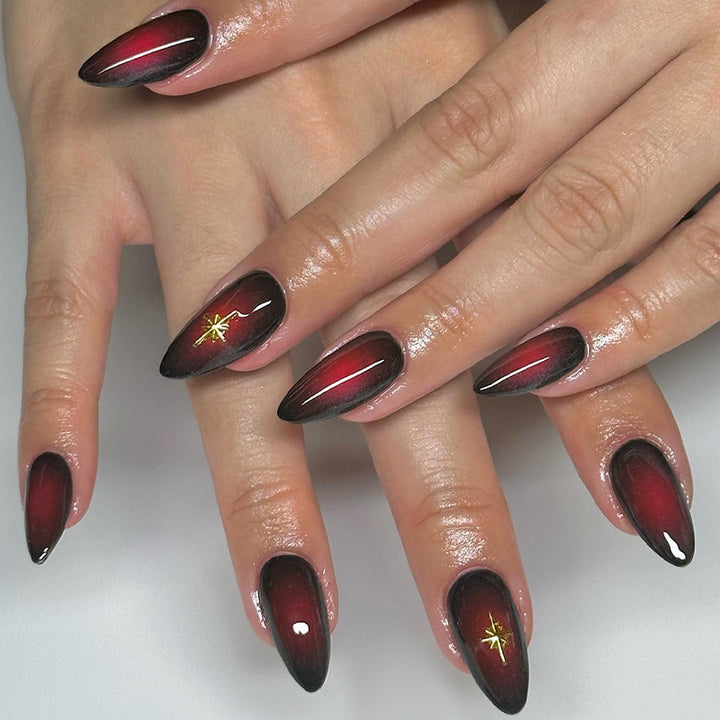 Glossy Gradient Press-On Nail Set Kalsten