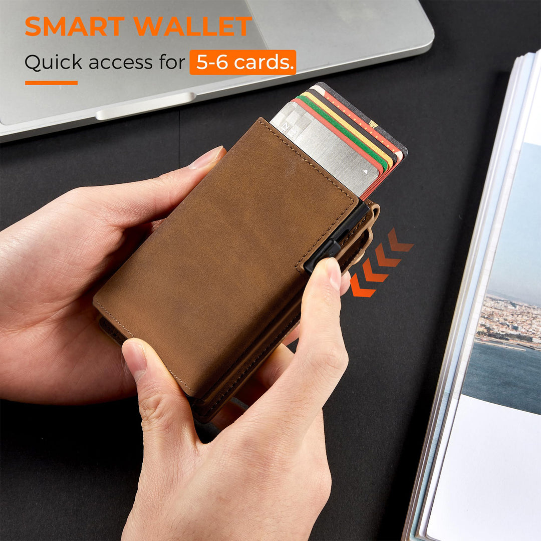 Slim RFID-Blocking Carbon Fiber Cardholder Kalsten