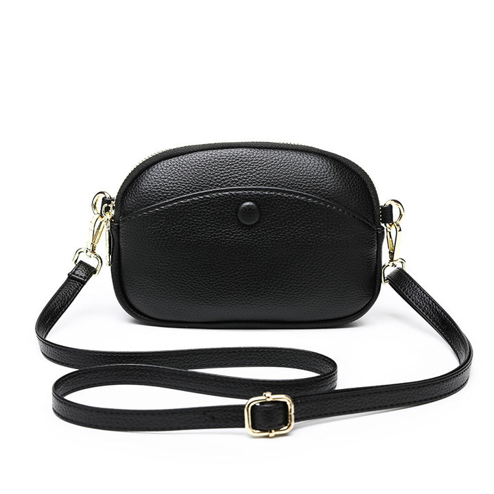 Chic Soft Leather Crossbody Bag