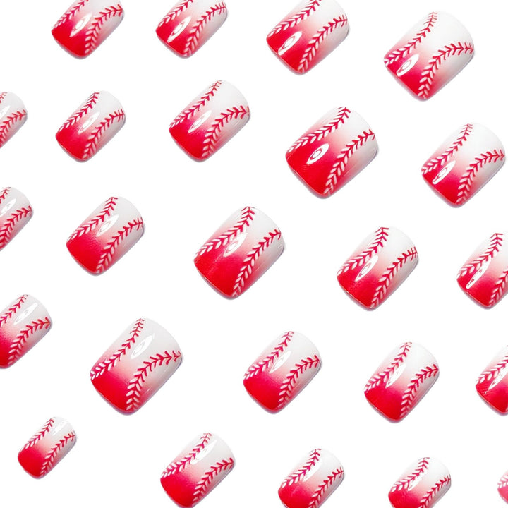 Creative acrylic nails with elegant ombre design and delicate floral patterns Kalsten