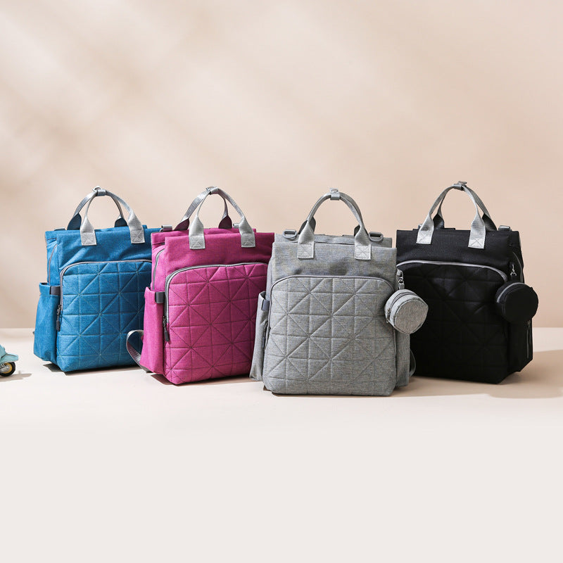Multi-Functional Quilted Backpack Kalsten