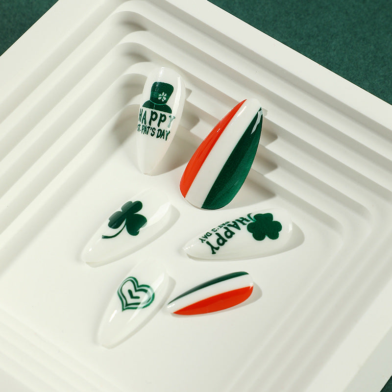 Trendy Nail Art in Irish Style Kalsten