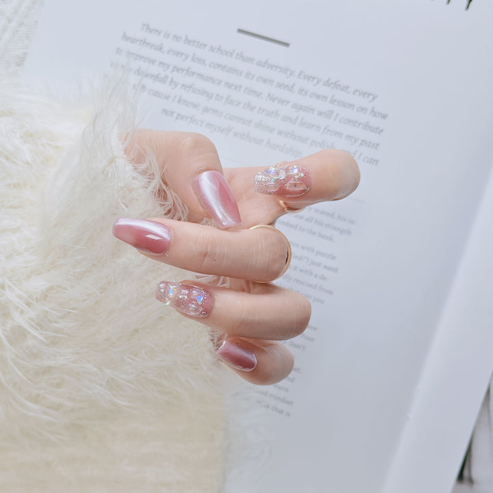 Elegant French Tip Press-On Nails Kalsten