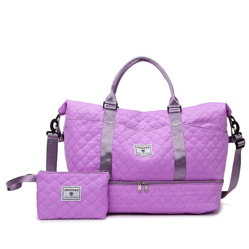 Stylish Quilted Travel Duffel Kalsten