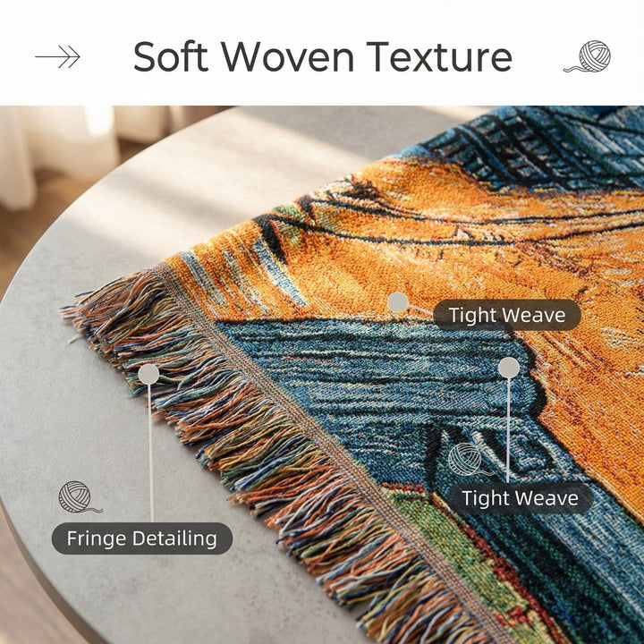 Artistic Tapestry Throw Blanket