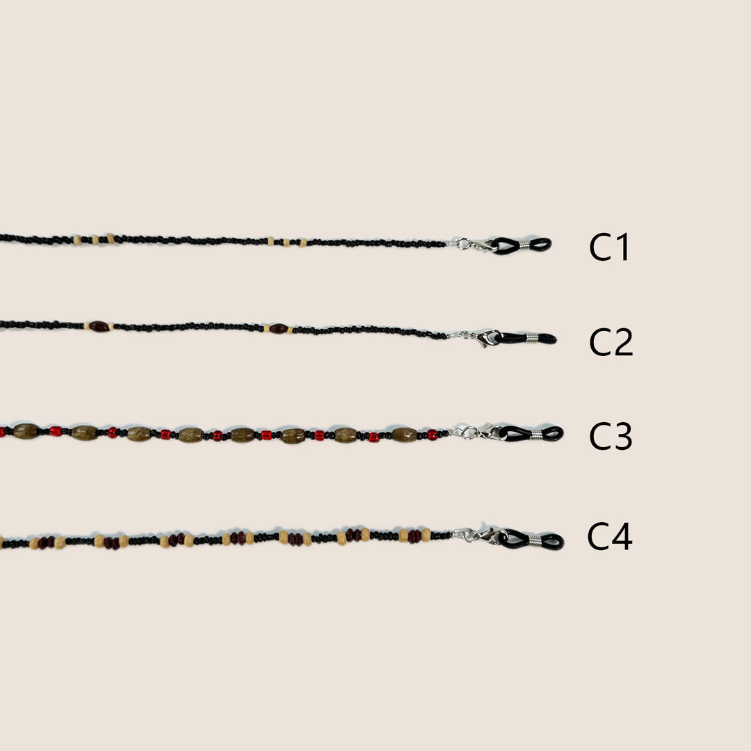 Beaded Eyewear Retainer Chain Kalsten