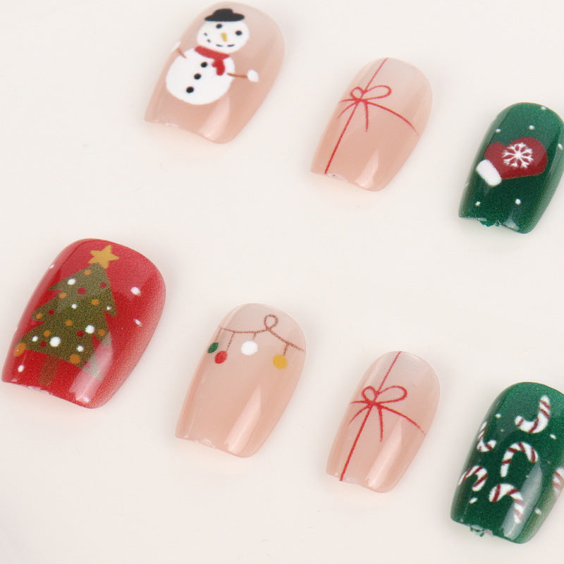 Holiday-Themed Decorative Press-On Nails Kalsten 1790727315
