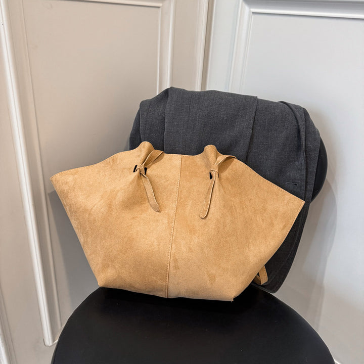 Suede Oversized Tote Bag Kalsten