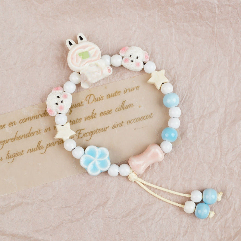 Heart-Shaped Beaded Bracelet Kalsten