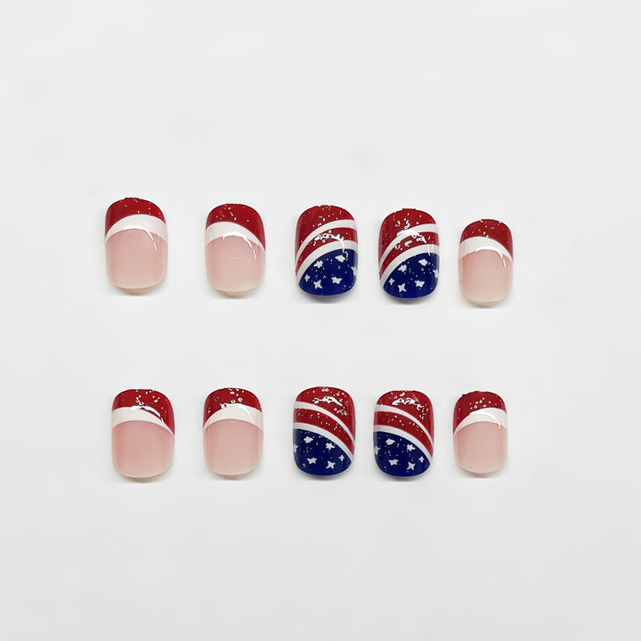 Themed Press-On Nail Art Kalsten