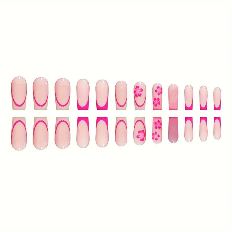 Artistic Floral Design Press-On Nails Kalsten 1787368885
