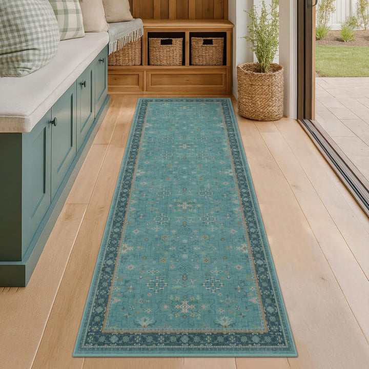 Vintage-Inspired Runner Rug