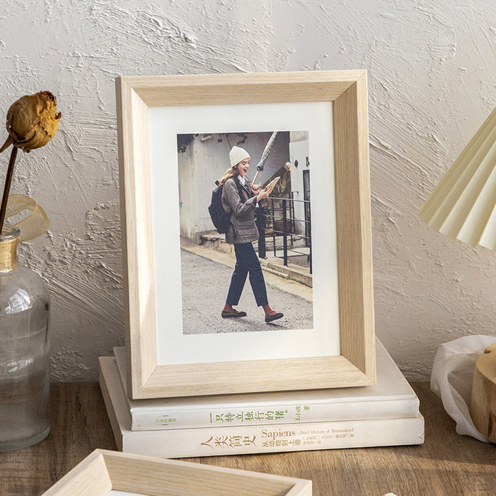 Elegant Wooden Photo Frame for Home Decor