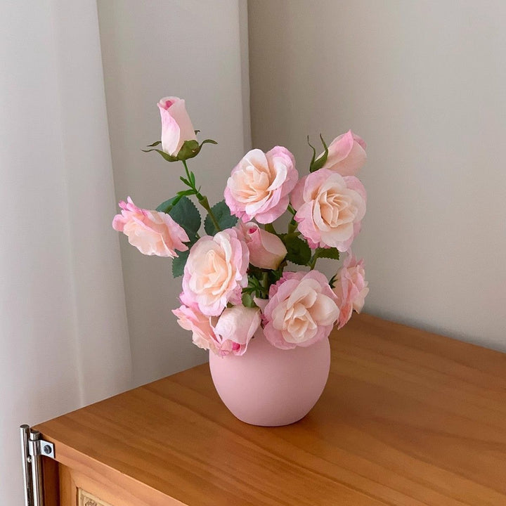 Lifelike Decorative Floral Arrangement