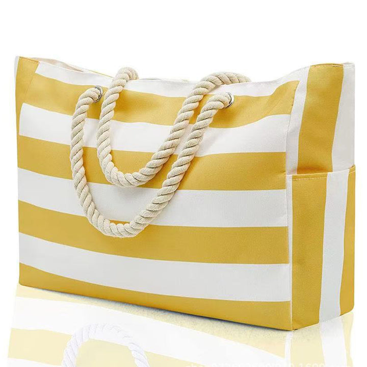 Beach bag with sturdy rope handles Kalsten