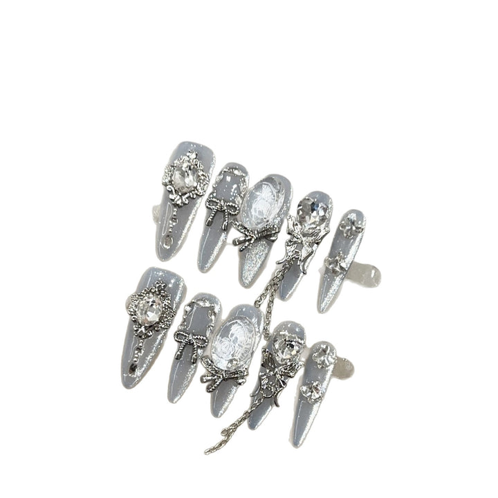 Decorative Rhinestone Nail Art Set