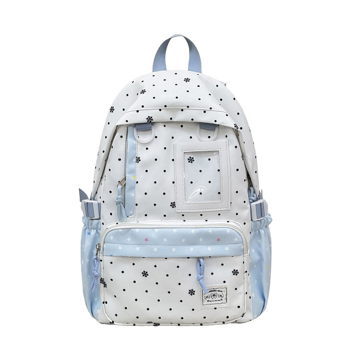 Casual Snowflake Print Backpack Kalsten