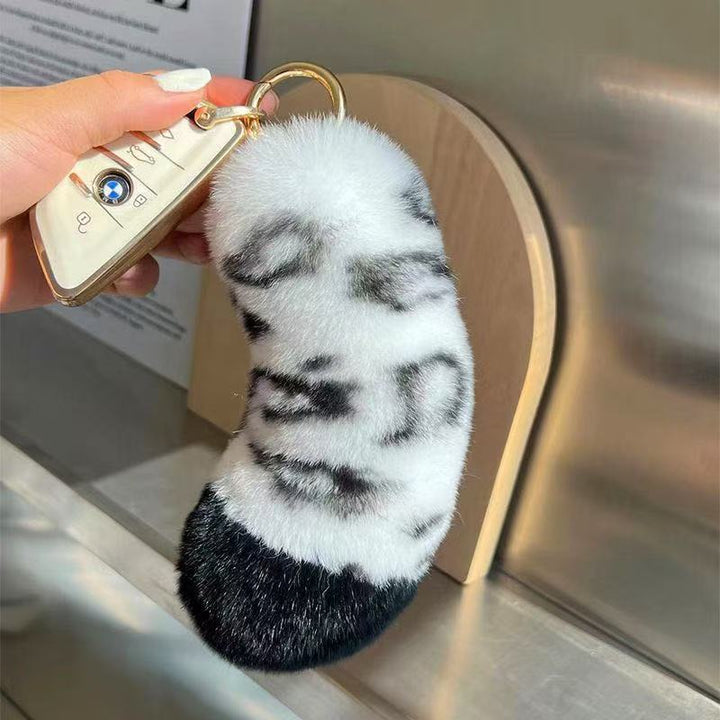 Plush Animal-Themed Keychain Accessory Kalsten