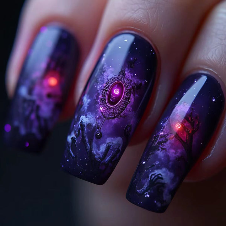Creative and Mystical Nail Design Kalsten