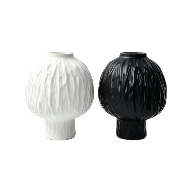 Textured Statement Decorative Vase Kalsten