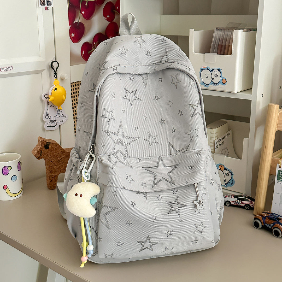 Casual Star-Embellished Backpack Kalsten 1791205374
