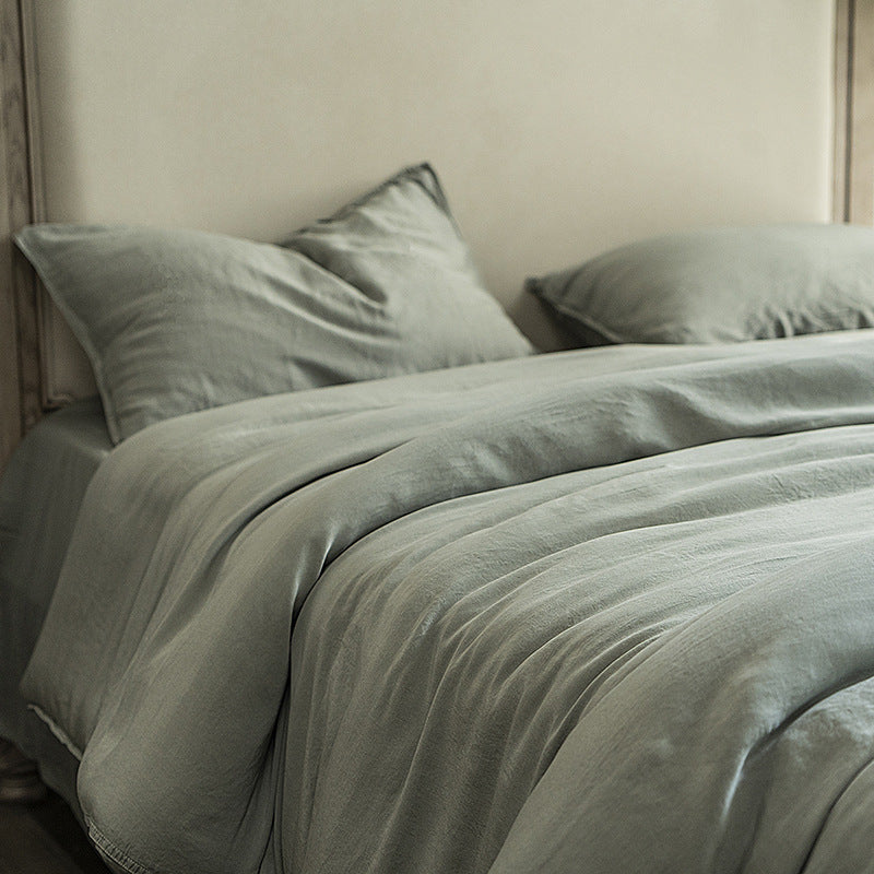 Linen bedding set