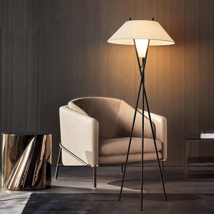 Modern Minimalist Tripod Floor Lamp