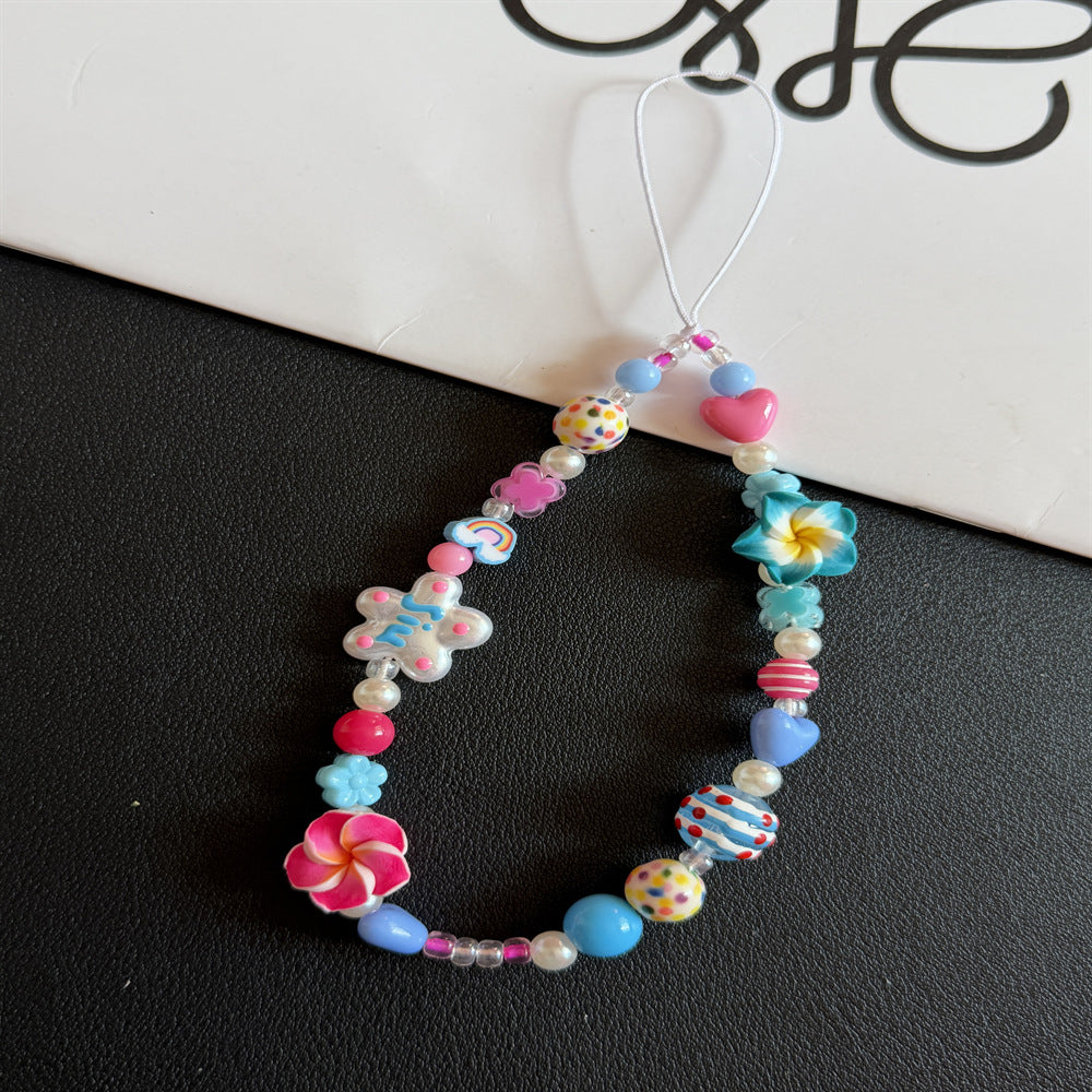 Decorative Beaded Phone Lanyard Kalsten 1790135440