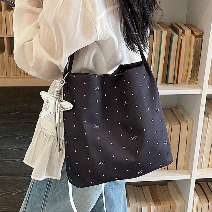 Casual Polka Dot Shoulder Bag