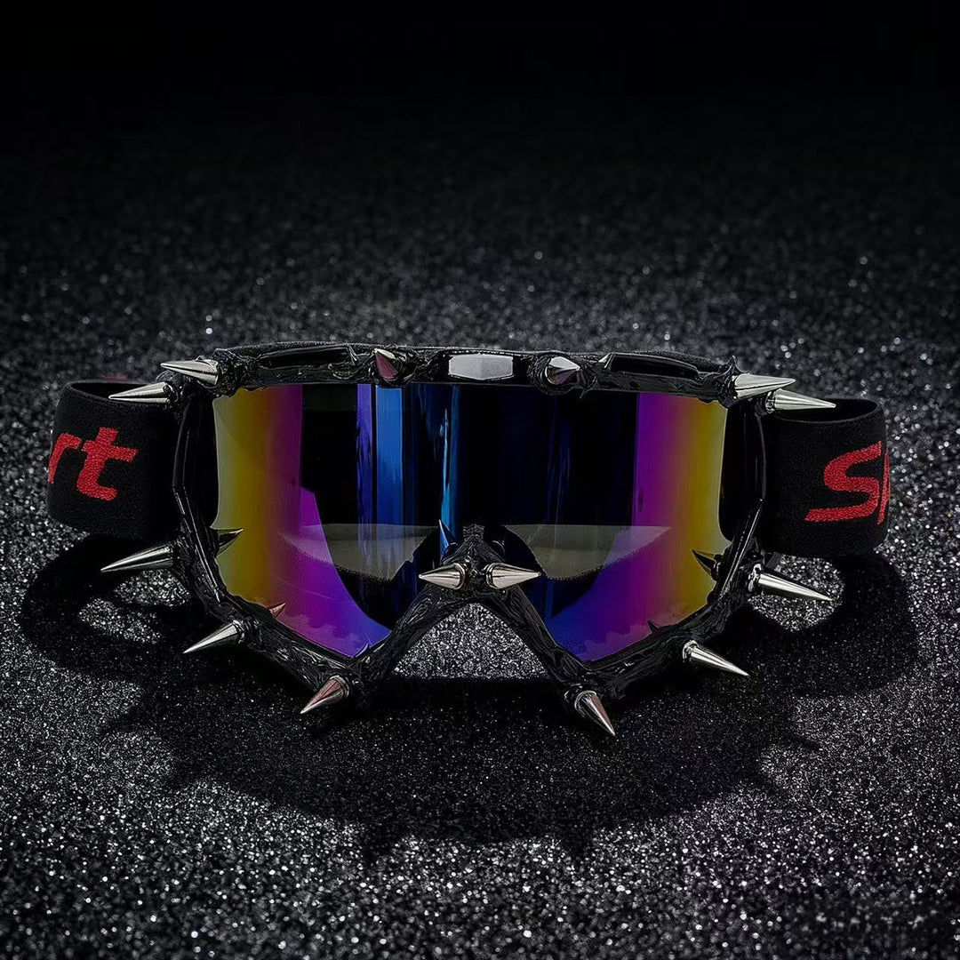 Women's sporty ski goggles with pointed accents Kalsten