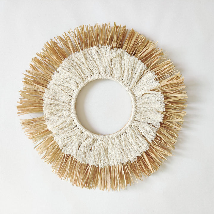 Decorative wall mirror in sunray design Kalsten