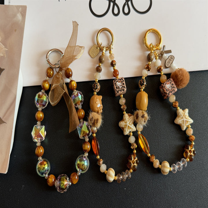 Decorative Beaded Charm Keychain Kalsten 1790135438