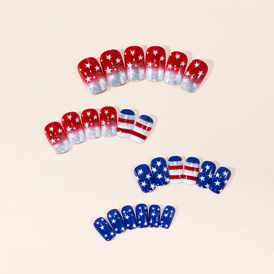 Patriotic Nail Art Decorations Kalsten
