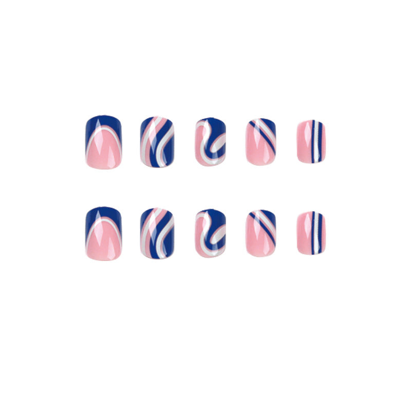 Creative Nail Art with Abstract Designs Kalsten