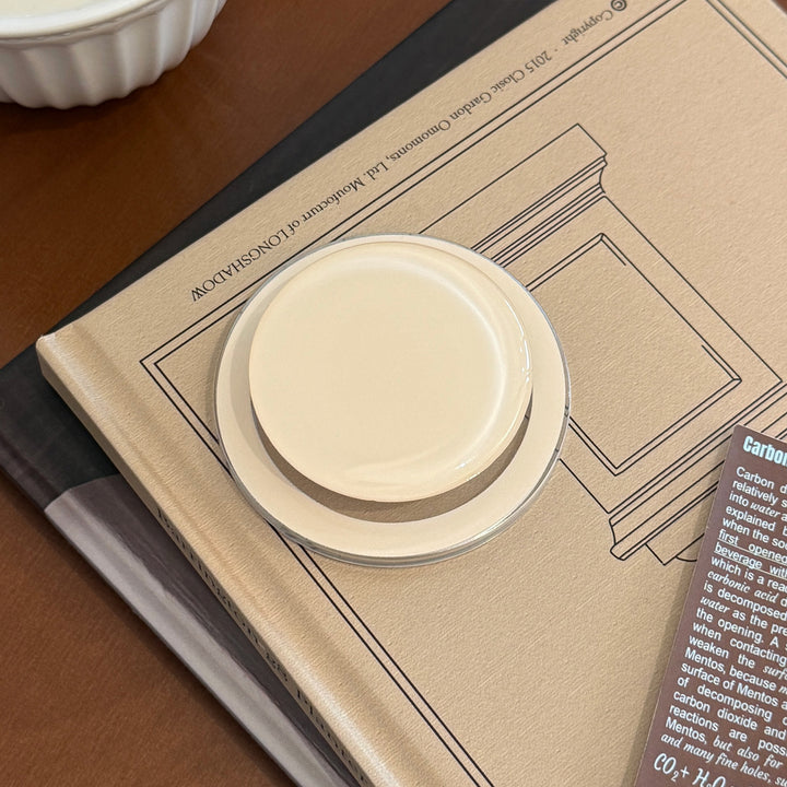 Elegant beef coaster made of high-quality glass Kalsten