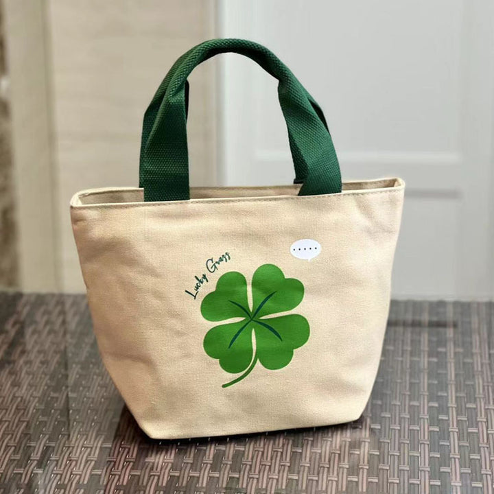 Cute Bear Print Lunch Tote Kalsten