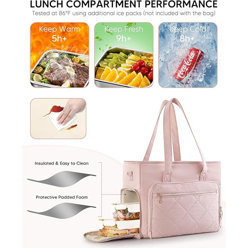 Multifunctional storage bag with insulated compartment Kalsten
