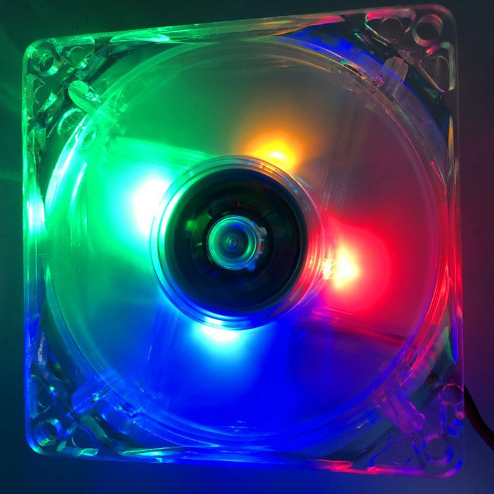 Rgb fan with luminous edge from Kalsten