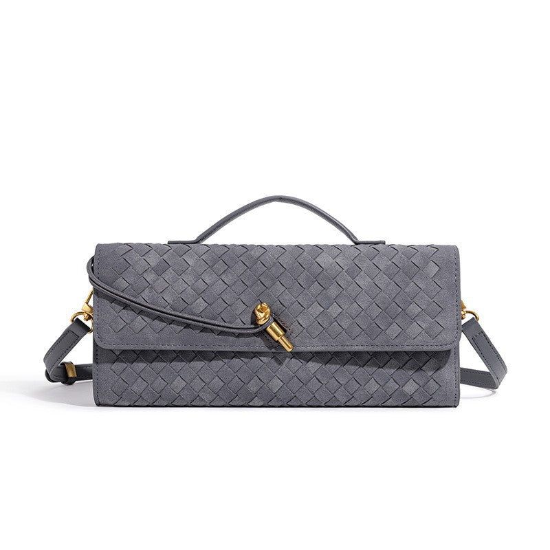 Woven Leather Clutch Kalsten