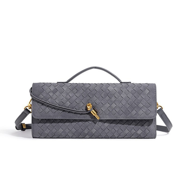 Woven Leather Clutch Kalsten