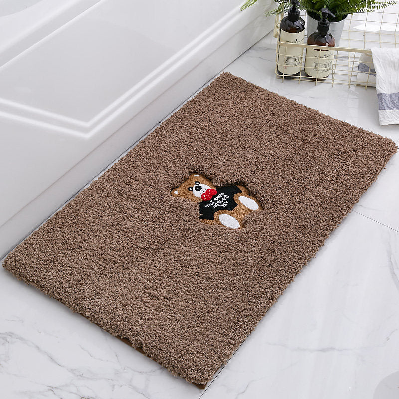 Cute Cartoon Bear Bath Mat Kalsten