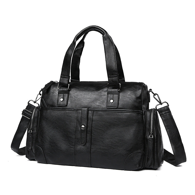 Premium Leather Travel Duffel Bag kalsten