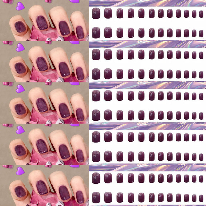 Classic Almond-Shaped Press-On Nails