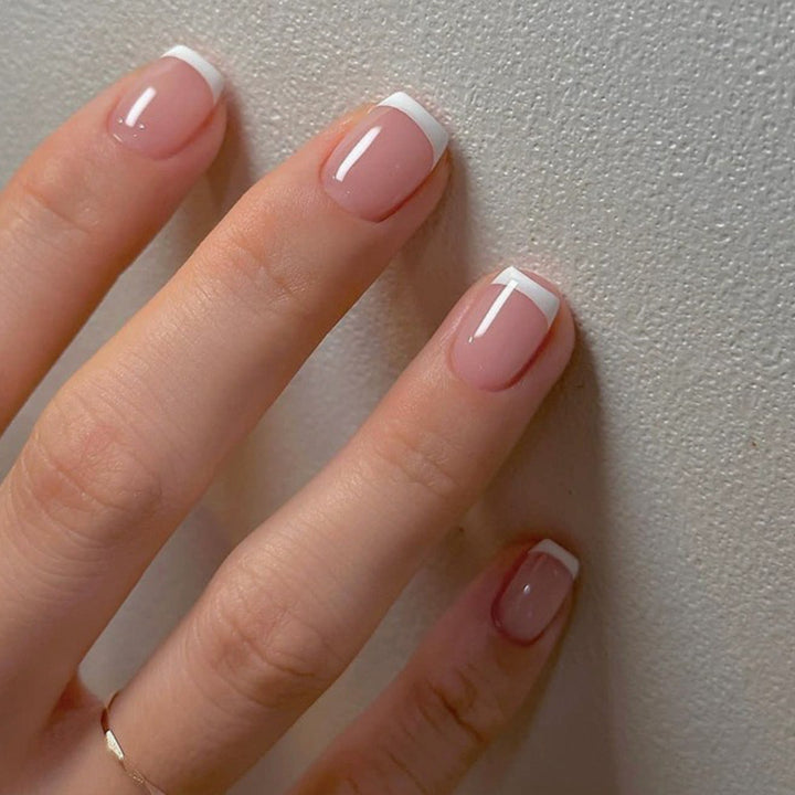 Premium French Tip Press-On Nail Set Kalsten